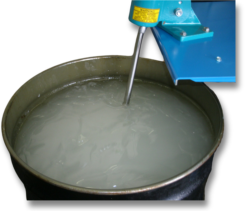 tote and drum mixer